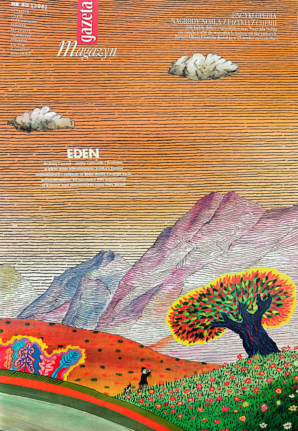 Gazeta Wyborcza Magazine cover featuring Eden
